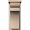 Ekena Millwork Yorktown Smooth Corbel w/Backplate, Douglas Fir, 7 1/2"W x 14"D x 18"H COR08X14X18YOR01SDF - alternate 2